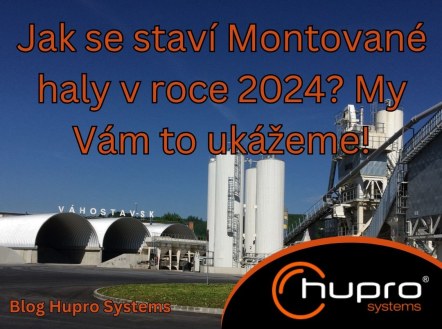 Obrázek k aktualitě Jak se staví Montované haly v roce 2024? My Vám to ukážeme!